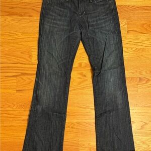 Citizens Of Humanity Women's Dark Blue Straight Jeans